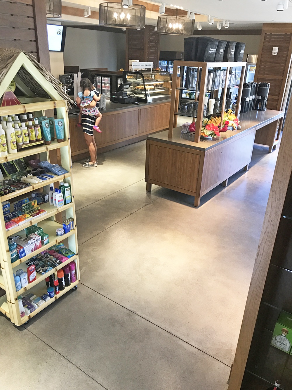 Concrete Water-Based Stain Hotel Retail Store
