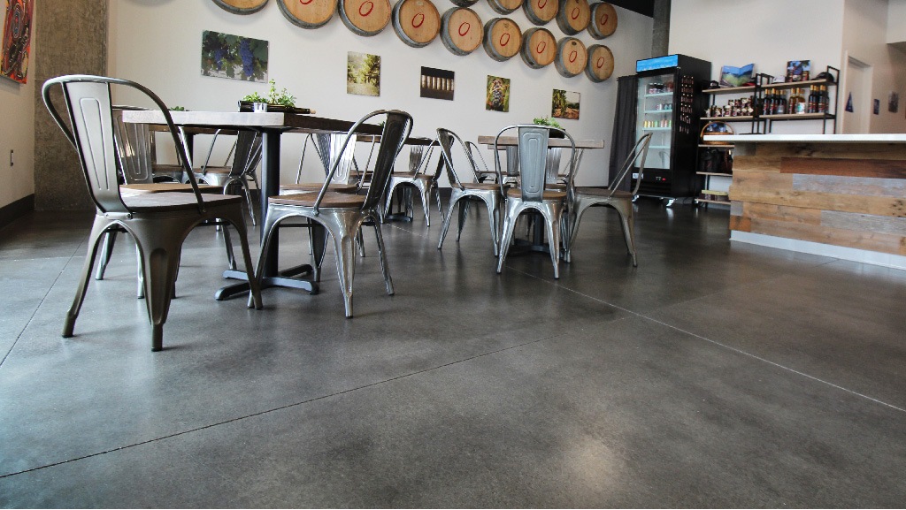Grind and Seal Concrete on Restaurant Floor