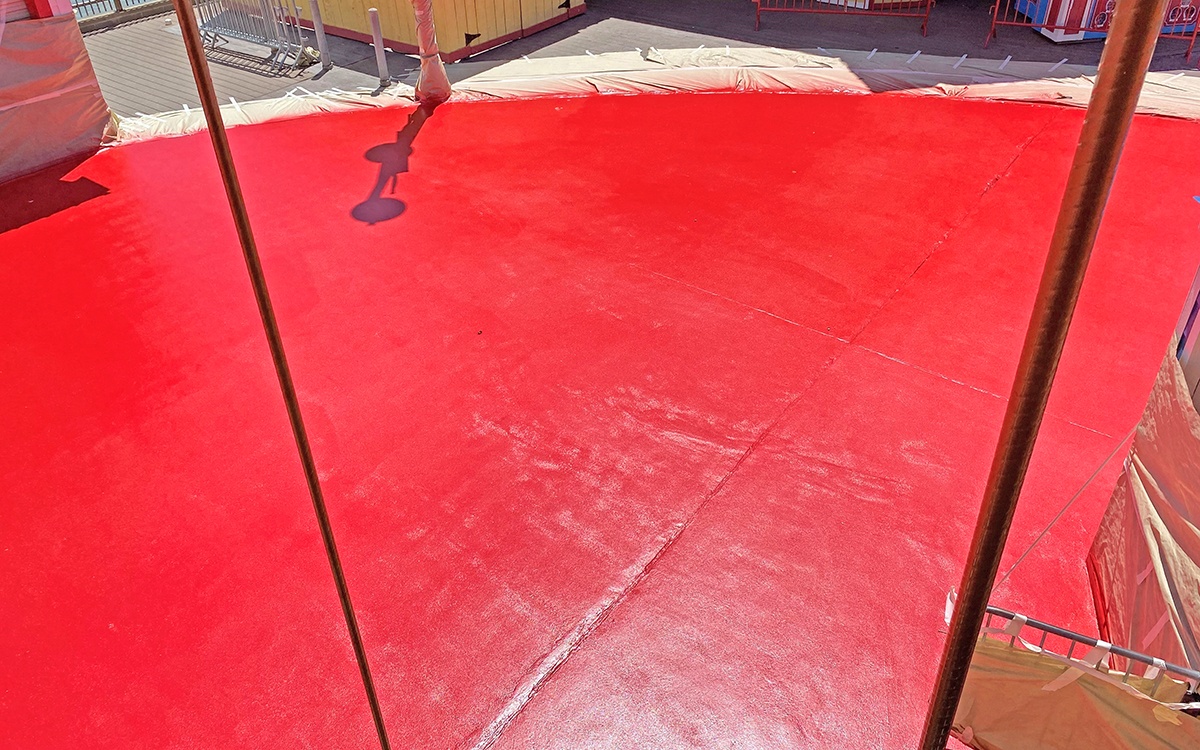 amusement park coating
