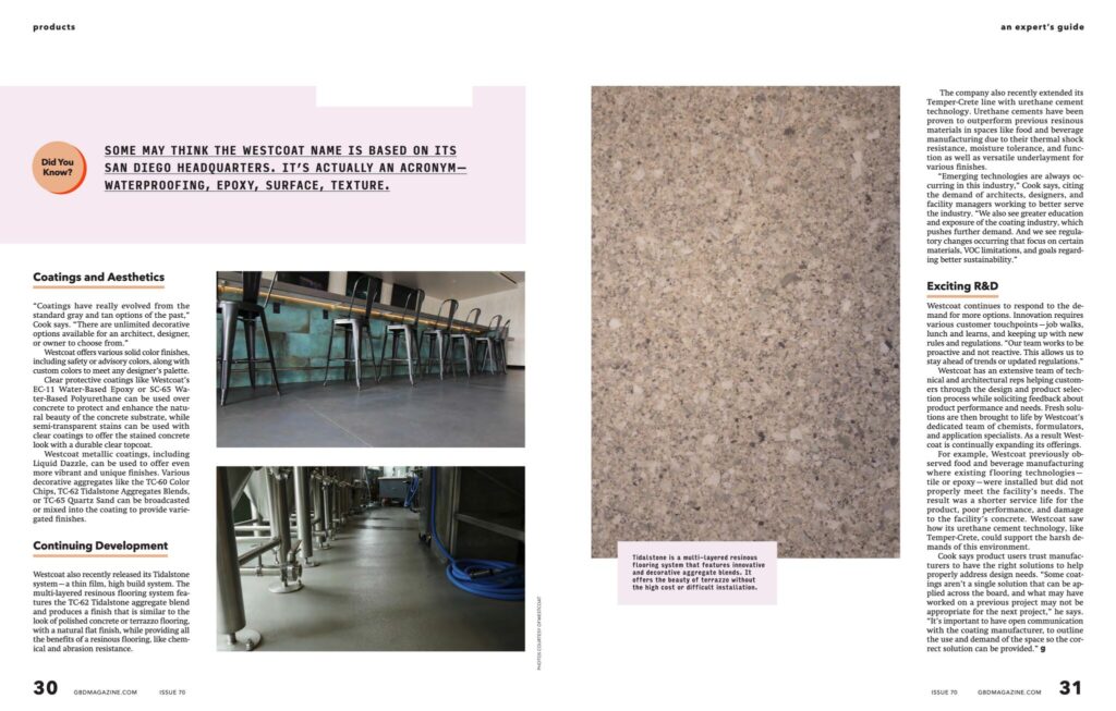 building coatings